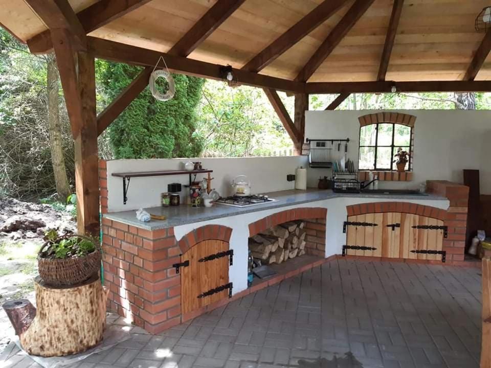 Dziki Brzeg Jezioraka Zalewo (Ostroda) Exterior foto